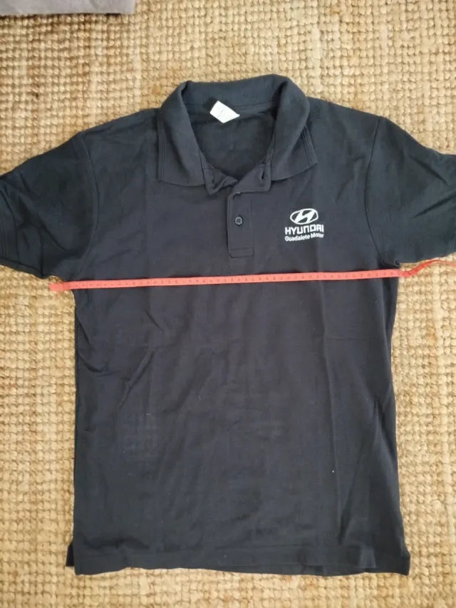 Polo Hyundai Hombre Azul Marino