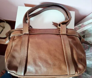 Bolso Adolfo Domínguez Piel Marrón