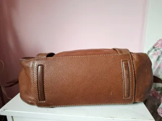 Bolso Adolfo Domínguez Piel Marrón