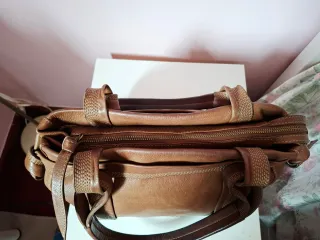 Bolso Adolfo Domínguez Piel Marrón