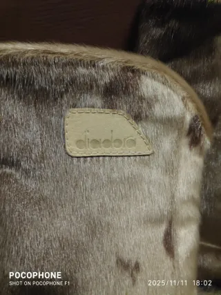 Stivali Diadora donna pelliccia beige/marrone