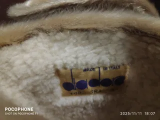 Stivali Diadora donna pelliccia beige/marrone