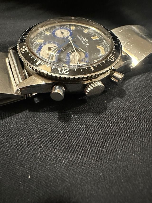 Fortis Marinemaster 8001 Cronógrafo valjoux 72