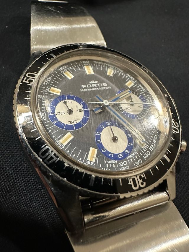 Fortis Marinemaster 8001 Cronógrafo valjoux 72