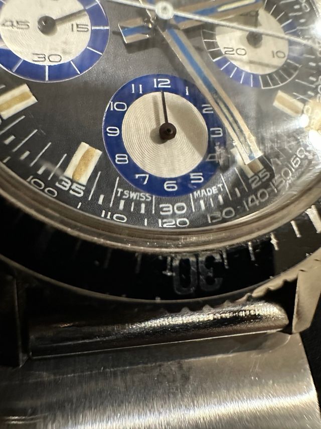 Fortis Marinemaster 8001 Cronógrafo valjoux 72