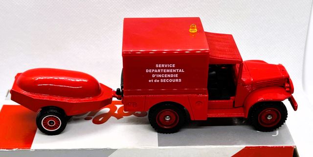 SOLIDO CAMION DODGE 4X4 Y REMOLQUE, 1/43, NUEVO