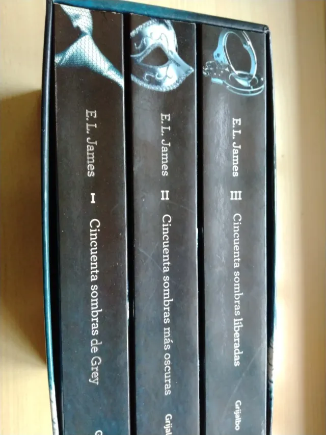 Trilogía Cincuenta sombras (estuche)