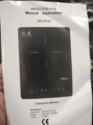 Placa Inducción Portátil IsEasy
