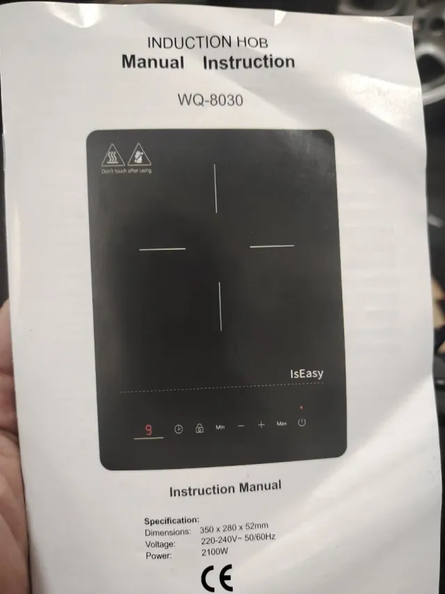 Placa Inducción Portátil IsEasy