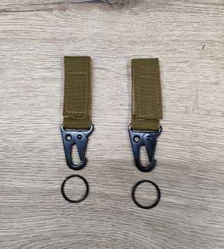 Pack 2 Hebillas Mosquetón de Nailon Árido Nuevas