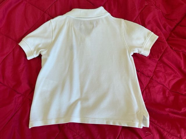 Polo Blanco Manga Corta Blue Banana 4Y