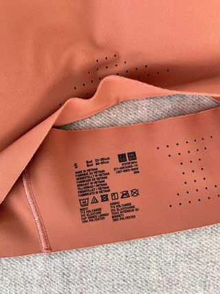 Top deportivo rosa talla S