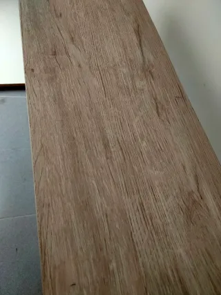 Consola recibidor metal y madera