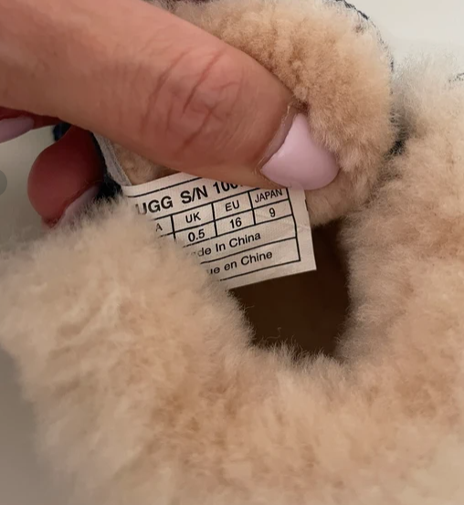 Botitas UGG para bebé azul