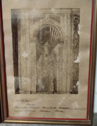 Coppia di antiche litografie