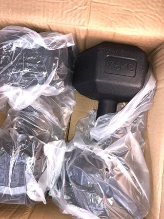 Mancuernas pesas 2 x 7.5kg nuevas