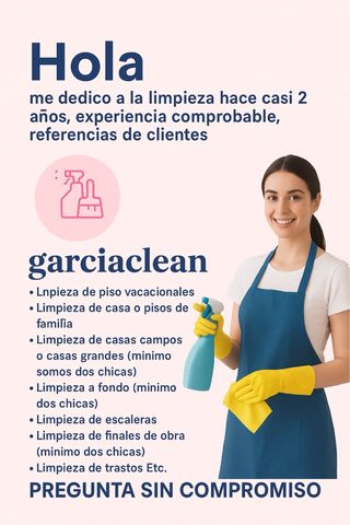 servicio de limpieza