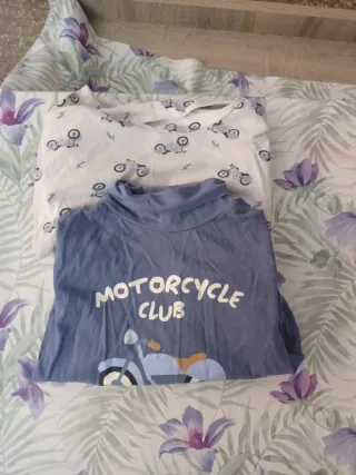 Camicie a maniche lunghe per bambini moto taglia 4 anni