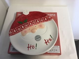 Piatto Tognana Babbo Natale Ho Ho Ho