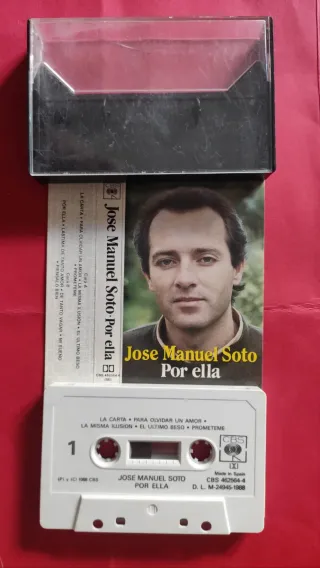 Casete Jose Manuel Soto - Por Ella (1988)