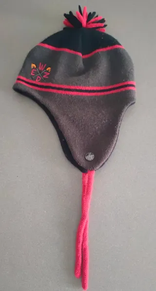 Gorro lana infantil con orejeras