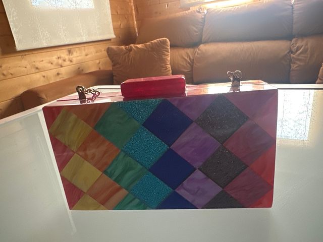 Bolso de fiesta multicolor