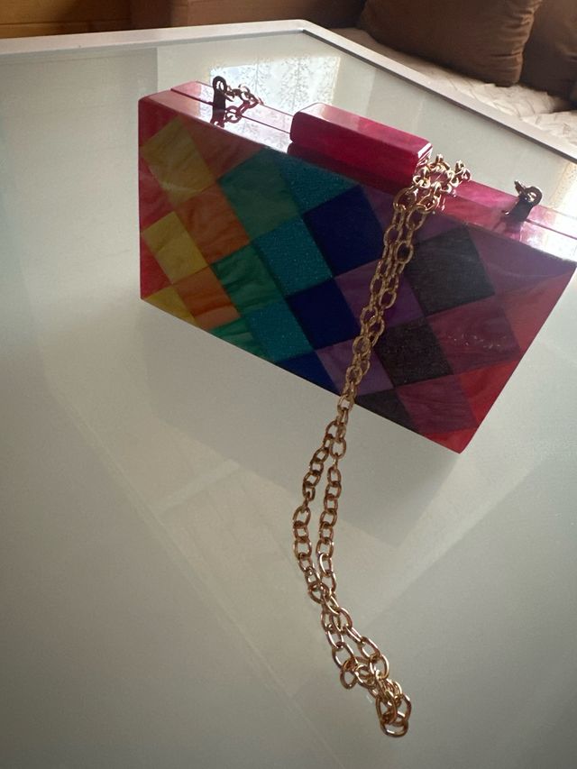 Bolso de fiesta multicolor
