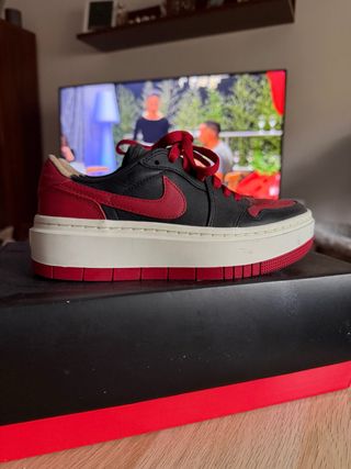 Nike Air Jordan Elevate Low Negro Rojo