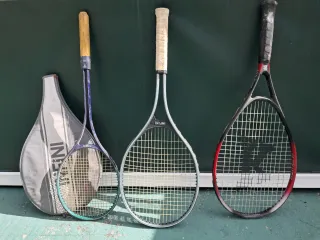 Raquetas de tenis y bádminton