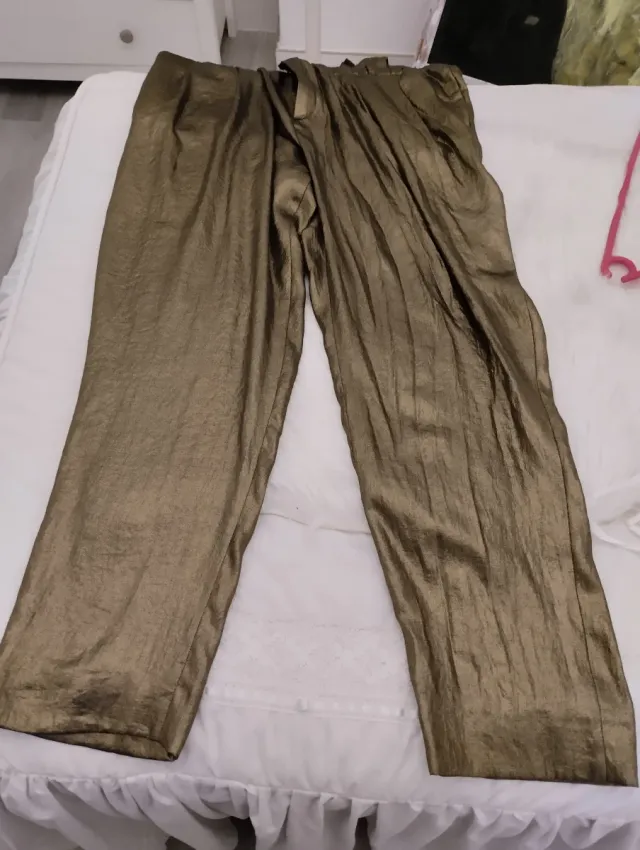 Pantalón fiesta Elogy T44 dorado
