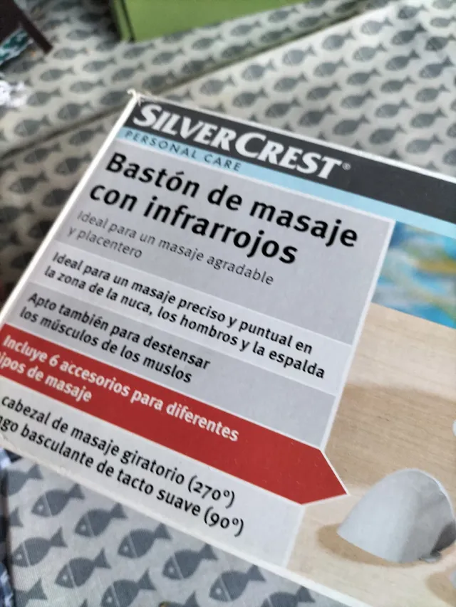 Masajeador Silver Crest Infrarrojos