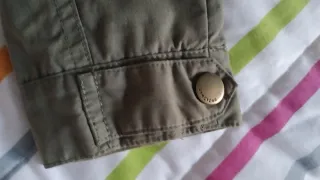 Abrigo verde militar