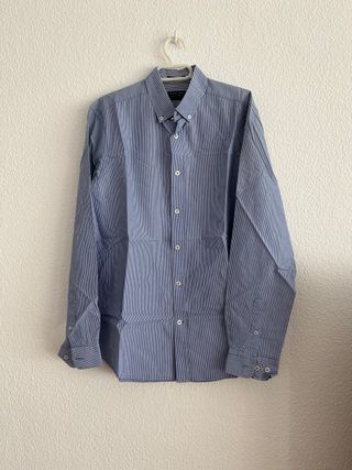 Camisa de rayas azules Talla M