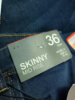 Pantalones vaqueros elásticos Talla 36