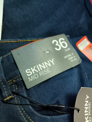 Pantalones vaqueros elásticos Talla 36