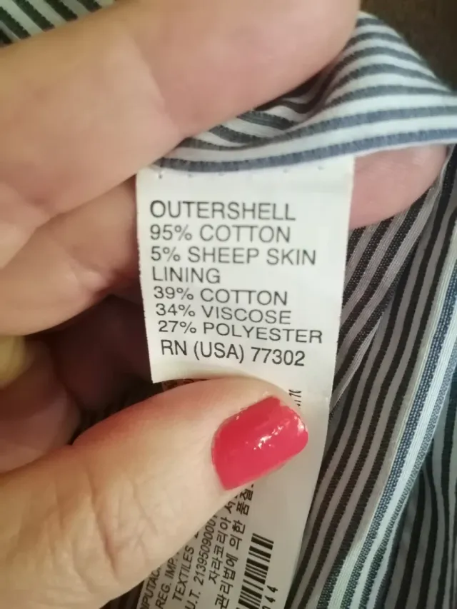 Chaqueta Zara Beige Cuello Marrón