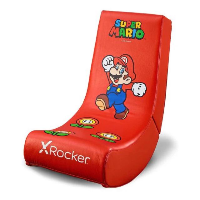 Silla Gamer X Rocker Super Mario