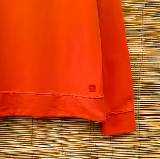 Sudadera Hugo Boss Naranja Talla L