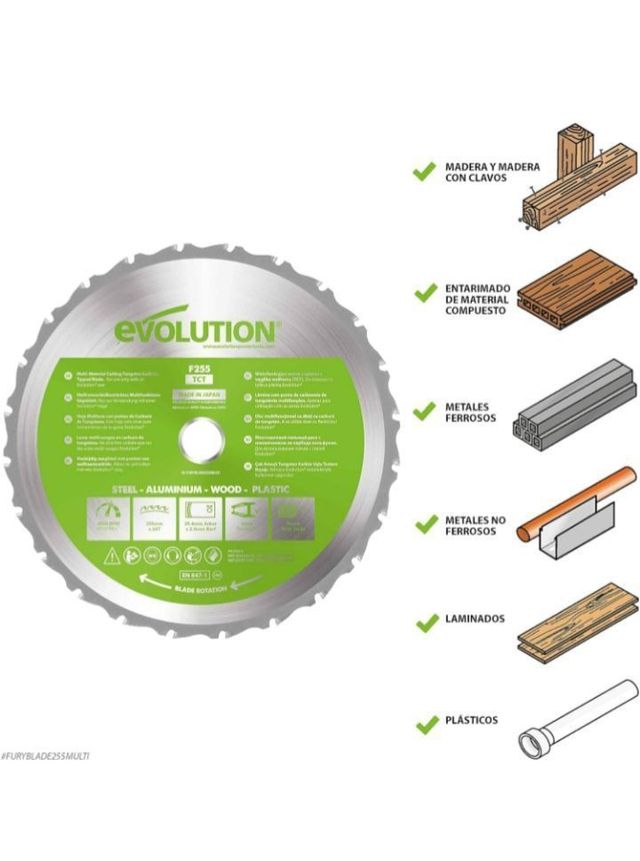Hoja de Sierra Multiuso con Punta