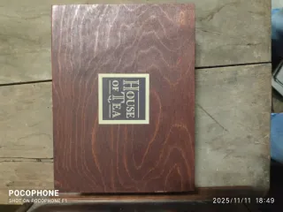 Scatola in legno House of Tea