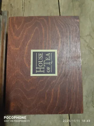 Scatola in legno House of Tea