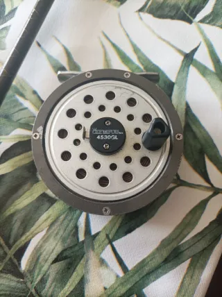 Caña pesca a mosca DaM 2.70m + Carrete Aluminio