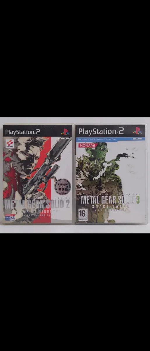 Lote Metal Gear Solid - PS2