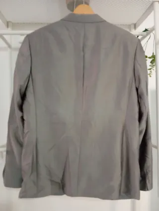 Blazer gris hombre