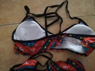 Bikini Talla M Estampado Étnico