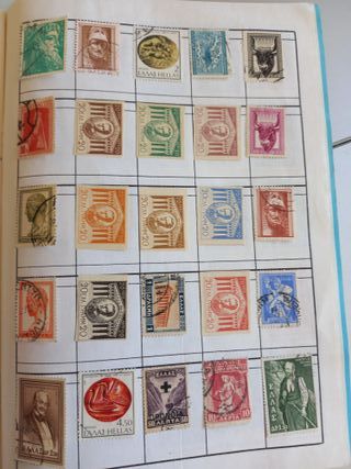 Libreta de sellos Grecia 1972