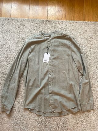 Camisa Pull&Bear verde talla L sin estrenar