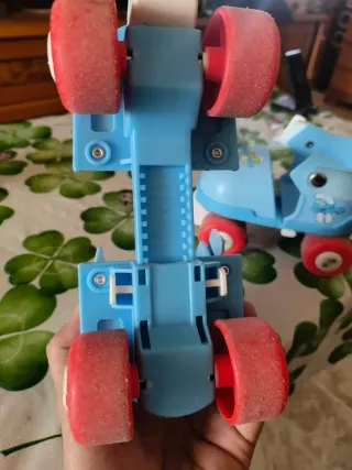 Patines Infantiles Smurfs con Bolso