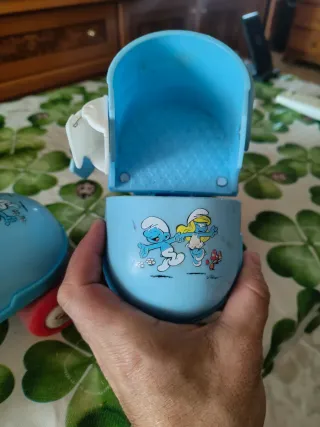 Patines Infantiles Smurfs con Bolso