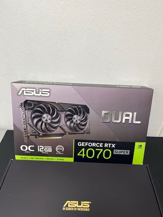 ASUS Tarjeta gráfica Dual GeForce RTX 4070 Super